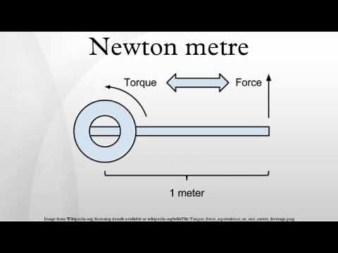 Newton metre