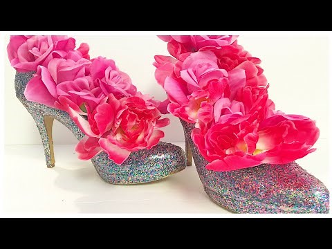 DIY Kate Spade Inspired Heels | Party Decor or Centerpiece