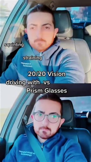 The difference between driving with undiagnosed binocular vision dysfunction and “20/20 vision” vs