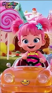 A Ram Sam Sam ❤️ | Monster Baby Red Nursery Rhymes & Kids Songs 003