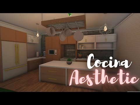 BLOXBURG- •Cocina Aesthetic• [speedbuild]