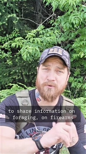 Foraging and Firearms #survival #wilderness skills