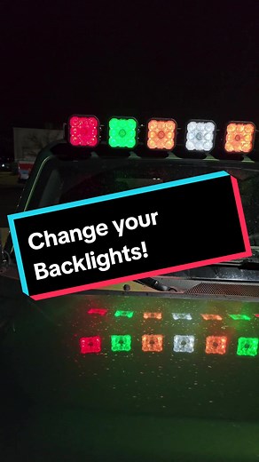 It's just that simple! 🙌 Thanks to the selectable backlight on our SS5 pods, you can customize your CrossLink Lightbar for any occasion! Get your ride in the holiday spirit just in time for the long weekend! #diodedynamics #thediodedifference #stageseries #ss5 #backlights #lightbars