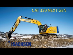 Isachsen CAT 330 Next Gen with Cat tiltrotator in Norway