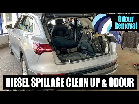 Diesel Spillage and Odour Removal | Audi
