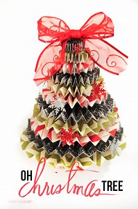 Rosette Christmas Tree with the Cricut (Maker or Explore)