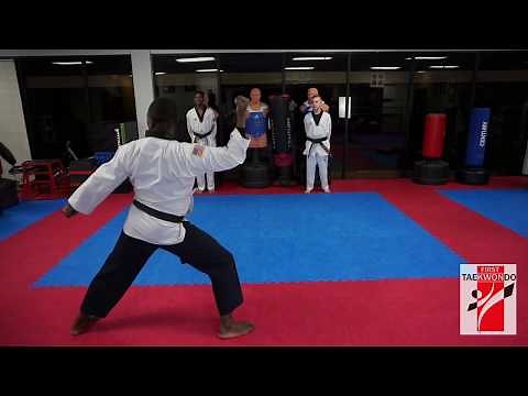 Taegeuk Pal (8) Jang -- Red Belt Taekwondo Form