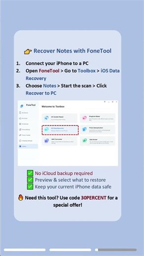 Permanently Deleted iPhone Notes? Recover Them Now!