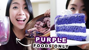 I challenged myself to ONLY eat purple foods for 24 hours, and it was kind of awesome?! To check out more Tasty recipes subscribe to: https://bzfd.it/2YrgTJE | Tasty
