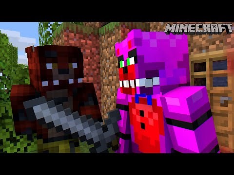 Minecraft FNAF Survival | Foxy Immediately Hunts Me Down! [Part 1]