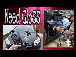 How To Wash , Polish , Wax Black Car Turtle Wax Ceramic Acrylic Black Polish & Ceramic Wax Spray