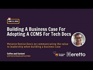 Building a Business Case for DITA and a CCMS for Technical Documentation