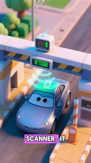 How Toll Gates Charge Cars Automatically #shortsfeed