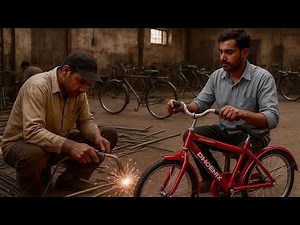 Insane manufacturing of bicycle in factory | mass production process of bicycle