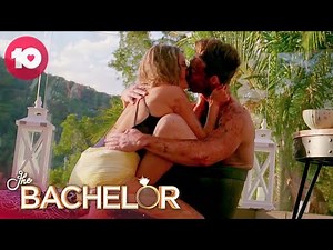 Matt and Kristen’s Steamy Coffee Scrub Kiss | The Bachelor Australia