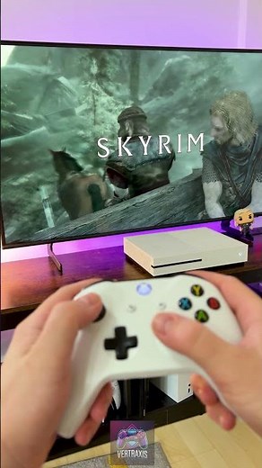 The Elder Scrolls V: Skyrim Special Edition on the Xbox One S.