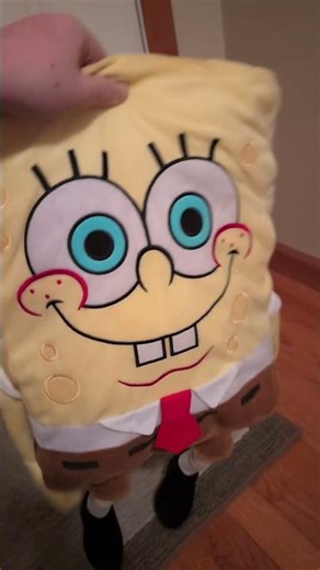 Freddy fazbear sells insurance to SpongeBob.