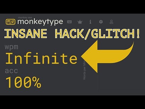 How To Type Infinite Words Per Minute on Monkeytype!