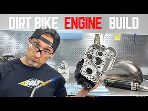 How to build a dirt bike engine 🚀 (then give it away)