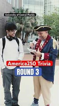 America250 Trivia with General Knowledge: ROUND 3 #americanhistory #america250 #ucf #july4th