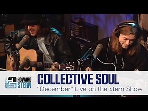 Collective Soul “December” Live on the Stern Show (1997)