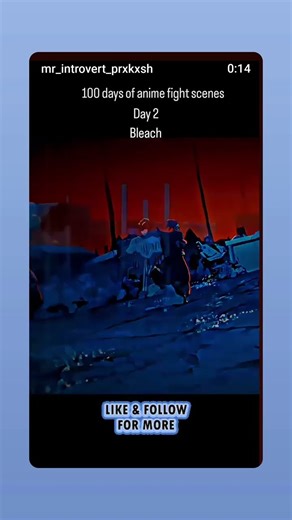 #anime #bleach #bestfightscene #100days