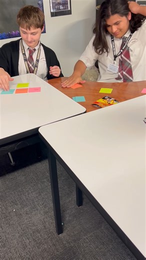 In our last GT meeting, students played a game that illustrated the Stroop Effect. Students could not hit the color that was called, but instead had to hit another color. It was a lot of fun and maybe caused a little stress. | ILTexas Aggieland High School