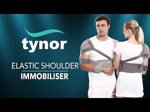 Tynor Elastic Shoulder Immobiliser (C03) for immobilization in shoulder dislocation & post operation