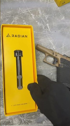 G43x With Tyrant CNC Magwell And Apex Trigger Gets A Radian Ramjet Afterburner 😎🤙🏽 #glock #43x