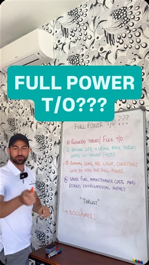 ExamRevolution on Instagram: "Why pilots don’t always use full power on takeoff and how examiners might try to catch you out Not every takeoff needs max thrust. In fact, many modern aircraft intentionally use reduced power to extend engine life, save fuel, and cut maintenance costs. But here’s the catch… In your exams, they’ll use this concept to test if you know the difference between a Cessna 172 and an Airbus A320. One wrong assumption, like thinking your light aircraft can do a reduced thrus