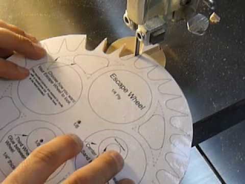 Making The #6 Part 1. A Wooden Gear clock