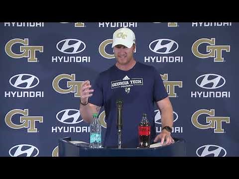 Nathan Brock Fall Camp 2025 Press Conference (August 19, 2025)