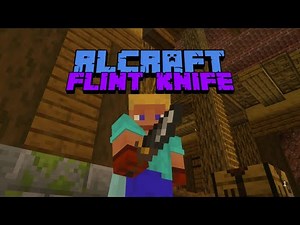 RLCraft Bedrock - How to craft a flint knife