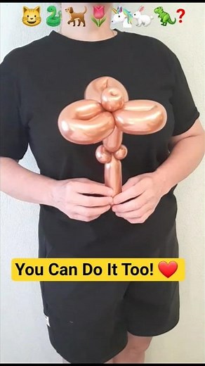 Balloon Decoration 🎈🌷 Challenge Ideas in 10s #shorts #challenge #balloonanimals