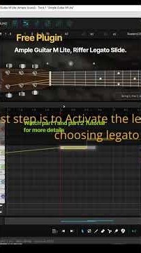 Ample Guitar M Lite v4, Riffer Legato Slide tutorial.