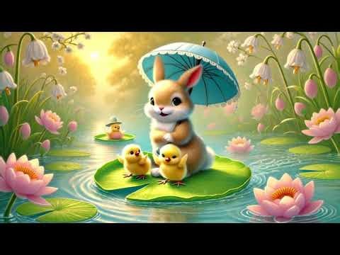 Peaceful Spring Bunny & Chicks 🌸 Calming Music for Study, Work & Relaxation