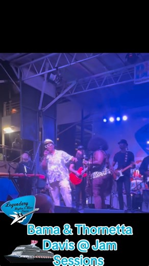 The Blues Jams aboard ship were everything!!!! #lrbc43seaofcortez @legendarybluescruise @sweetmamatd | Alabama Mike