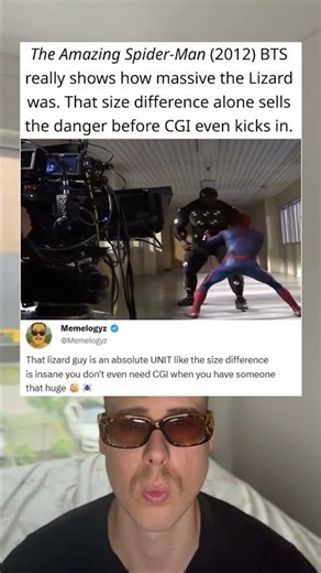 The Amazing Spider-Man (2012) BTS shows how massive the Lizard really was