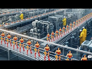 SUPER WOMAN DOLL | Official Factory Trailer (Oddly Satisfying Manufacturing Film)