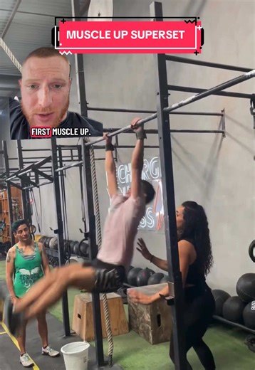Can you do a muscle up? #muscleup #coach #congratulations #facedown #superset