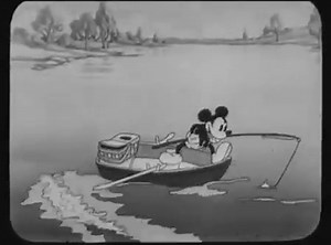 Fishin' Around (1931) Walt Disney. Mickey Mouse Classic Cartoon