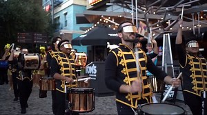 Vegas Golden Knights hype up home crowd with unique drumline, The Drumbots