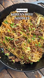 Want a quick and easy ground beef recipe that’s ready in less than 30 minutes? You all went crazy for our Korean Ground Beef and I just knew you needed an even better version. Asian Noodles with ground beef is a game-changer!! Have you ever had a take out dish that’s so crazy good you literally cannot stop eating it even though you physically are stuffed? This is that recipe!! This recipe won’t be going live on the website for a while, so be sure to comment to grab the exclusive access link! 😍 