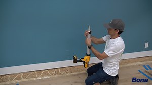 🚨 Pro Tip! Use Bona QUANTUM sausages on your final two rows of a job when close to a wall. This will prevent you from having to top nail and fill, simplifying the process. Watch the video to see this in action! Shout out to @carolinaproflooring for the fantastic job! | Bona US Professional