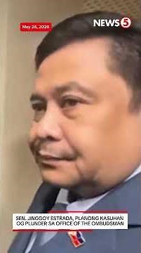 Sen Jinggoy Estrada, pakasuhan og plunder sa Office of the Ombudsman