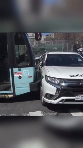 728K views · 5.1K reactions | There’s new surveillance video of an MTA bush crash in the Bronx that injured at least 16 people. In it, you see a Department of Sanitation vehicle appearing to cut off the bus at East 187th Street and Webster Avenue, just before 10:00 a.m. on Tuesday. https://cbsloc.al/43CpfQA | CBS New York | Facebook