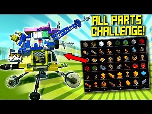 The INSANITY of Vehicles That Use EVERY PART ONLY ONCE! - Scrap Mechanic Gameplay