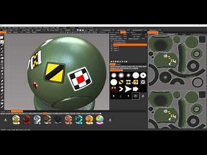 3D Coat, custom clipped decals