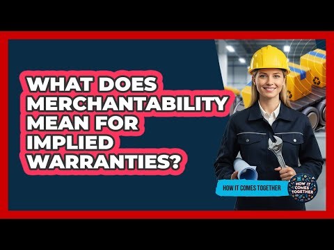 What Does Merchantability Mean For Implied Warranties?