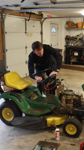 Father Kevin Schroeder tends to the spiritual needs of his parishioners as pastor at Incarnate Word Parish in Chesterfield, but he also tends to their mechanical needs through his Lazarus Small Engine Repair ministry. Father Schroeder regularly takes time each week to work on various items that get dropped off at the rectory such as lawn mowers and chainsaws. “Lazarus is brought back to life and set back to work in a community and so that’s kind of what I want this stuff to do is get a new life